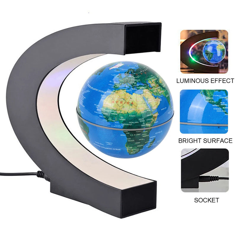 Floating Magnetic Levitation Globe LED