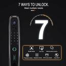 New Smart Door Lock Password Biometric WIFI APP Remote Camera Electronic Electronic Fingerprint Locks Key IC Card Unlock