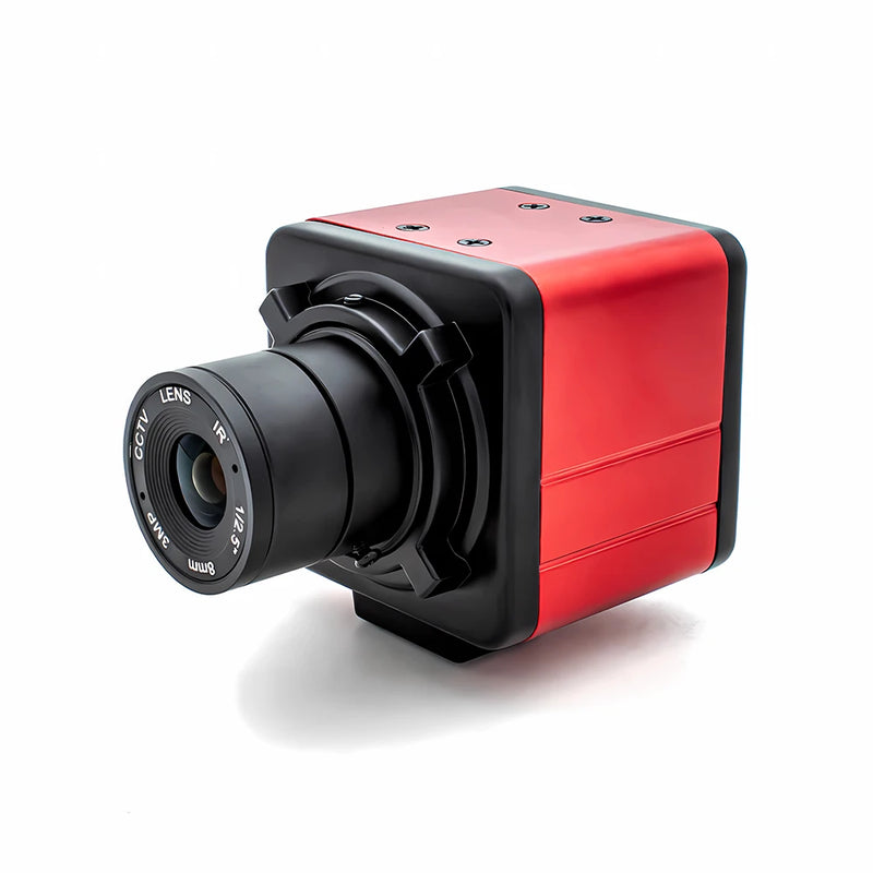 Industrial IP Camera 3/4/5/8MP CMOS 4K Mini IP Cam Sensor CS Mount Security CCTV Video Metal Box Network Camera with CS Lens