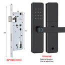 5-1 Smart Electronic Door Lock with Fingerprint Biometric Wi-Fi Touchscreen Keypad.