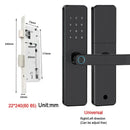5-1 Smart Electronic Door Lock with Fingerprint Biometric Wi-Fi Touchscreen Keypad.