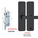 5-1 Smart Electronic Door Lock with Fingerprint Biometric Wi-Fi Touchscreen Keypad.