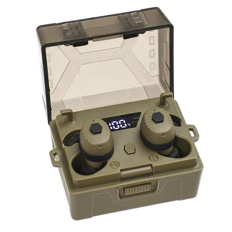 Earplugs noise-cancelling Tactical headset electronic anti-noise E30 for shooting protection NRR27dB with Bluetooth