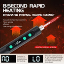 Wireless Soldering Iron Portable 180-450 °C adjustable temperature built-in battery with 3Tip Soldering Tool kit