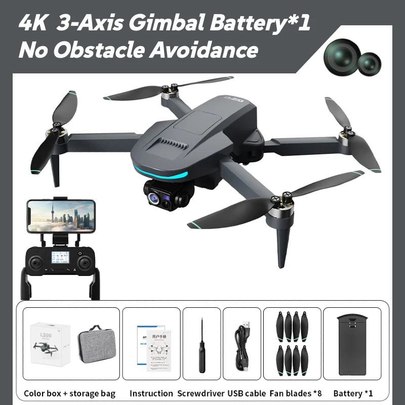 L200 Drone 8k Professional