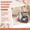 2K Video Guest Book with 8MP Camera & 128GB Storage, Auto-Save HD Recording + Instant Photo Capture