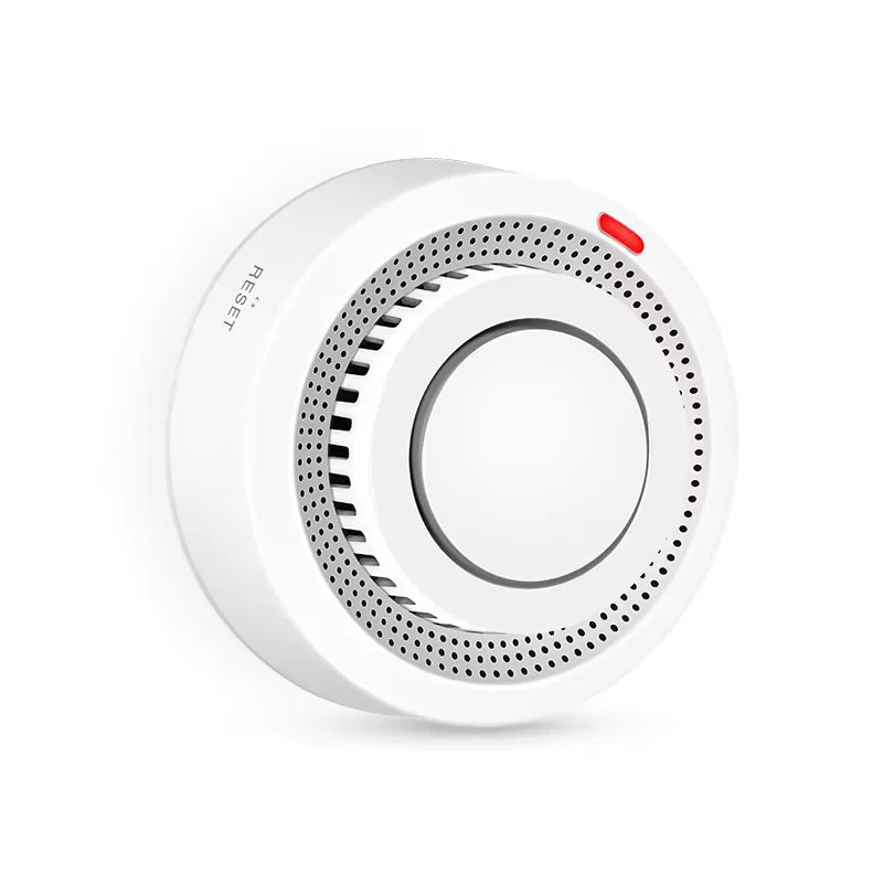 WiFi Smoke Sensor Fire Protection Smoke Detector 85dB Sound Security System Firefighters  Smartlife APP Control