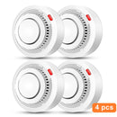 WiFi Smoke Sensor Fire Protection Smoke Detector 85dB Sound Security System Firefighters  Smartlife APP Control