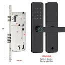 5-1 Smart Electronic Door Lock with Fingerprint Biometric Wi-Fi Touchscreen Keypad.