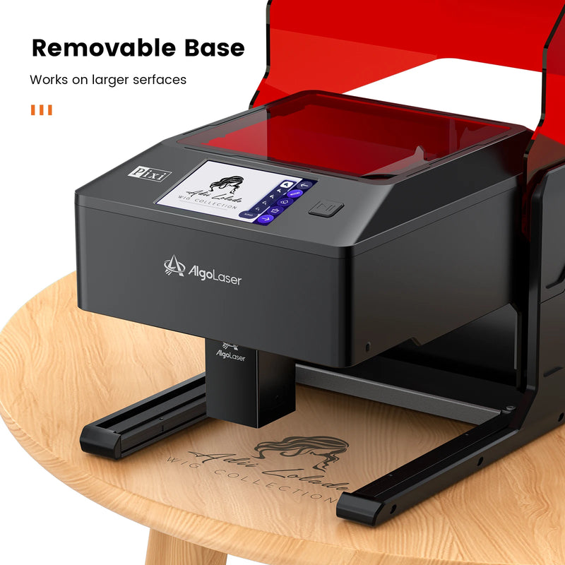 Laser Engraver Machine Portable & Smart with 3.5" Touch Screen, Hand Drawing/Wireless/SD Card/Offline Engraving