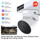Smart Camera Monitor WiFi Garage Door Opener with 1080P Support 2-way Talk Work with Alexa Hey Google