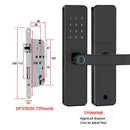 5-1 Smart Electronic Door Lock with Fingerprint Biometric Wi-Fi Touchscreen Keypad.