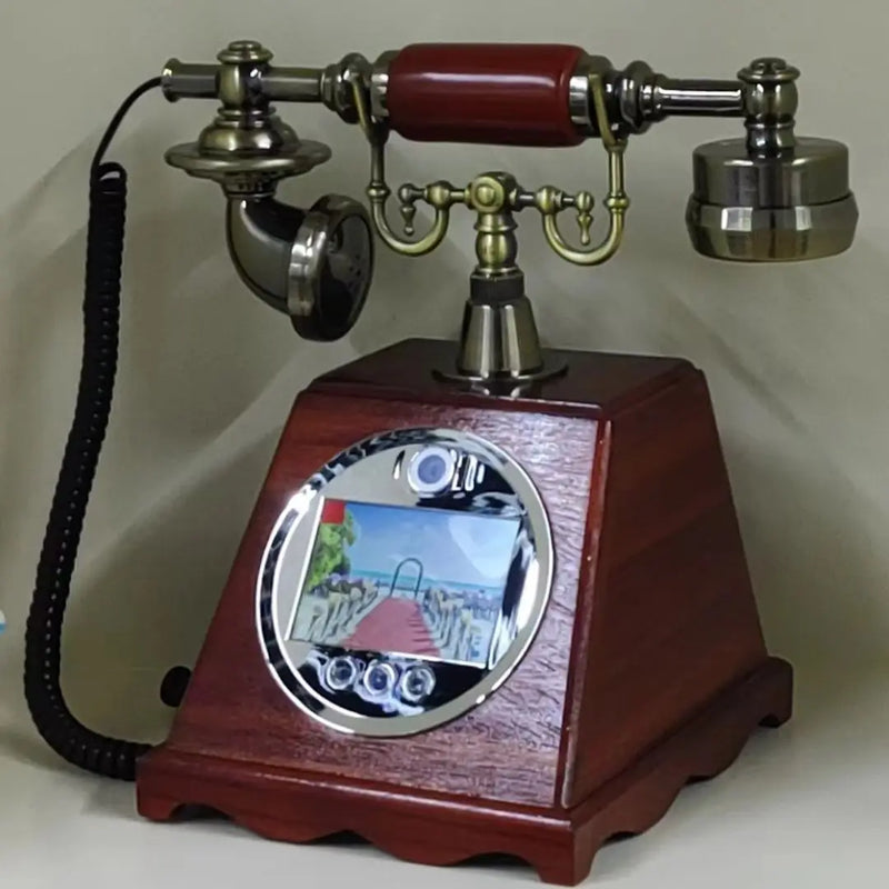 2K Video Guest Book with 8MP Camera & 128GB Storage, Auto-Save HD Recording + Instant Photo Capture