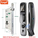 New Smart Door Lock Password Biometric WIFI APP Remote Camera Electronic Electronic Fingerprint Locks Key IC Card Unlock
