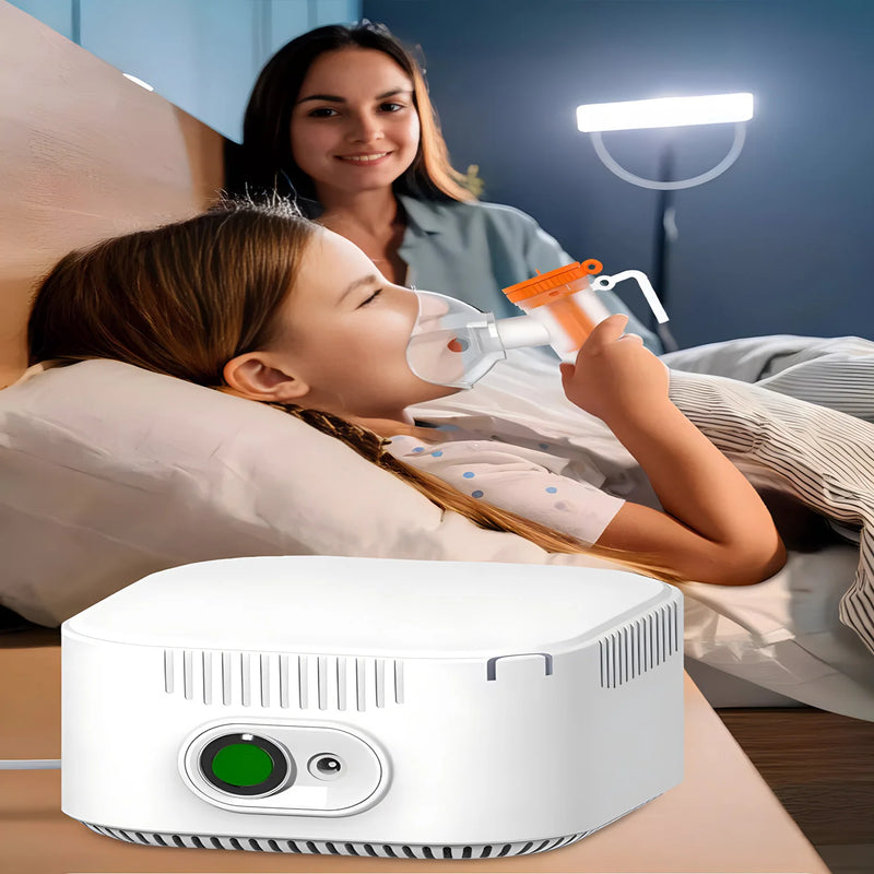 Portable Cough Atomizer,Nebulizer Machine for Adults Kids,Handheld Timing can Nebulizer Airway Inhale Humidifier Health Care