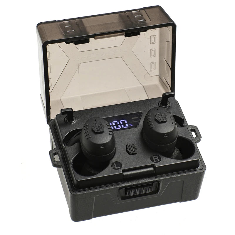 Earplugs noise-cancelling Tactical headset electronic anti-noise E30 for shooting protection NRR27dB with Bluetooth