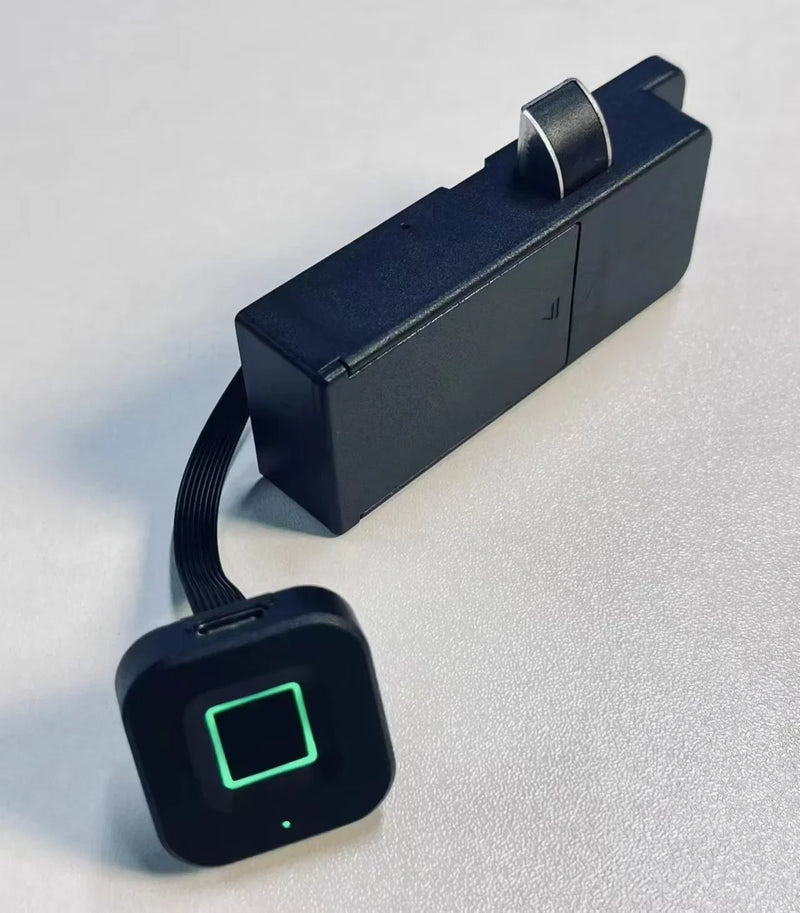 Cabinet Fingerprint Smart Lock Control Bluetooth Keyless Hidden File Drawer Wardrobe Aluminium Alloy Digital Door Lock