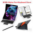 Topton 2 Screen Laptop Intel i3 1215U N100 Dual 10.95inch IPS Touch Screen Windows 11 Office Computer Tablet PC Notebook WiFi6